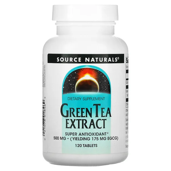 Source Naturals, 緑茶エキス、500mg